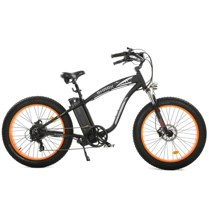 Ecotric - 48V 13ah black and blue folding fat bike