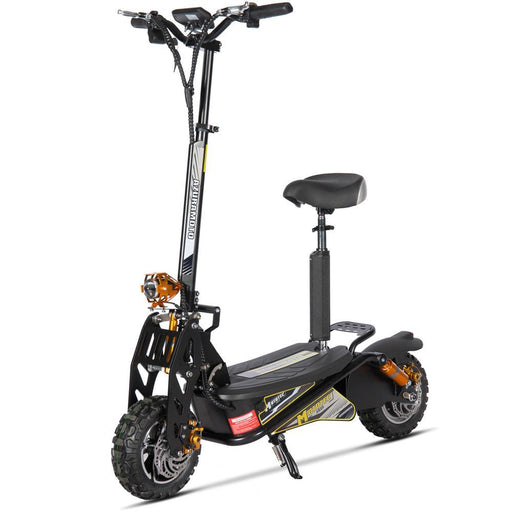 MotoTec -  Ares 48v 1600w Electric Scooter Black