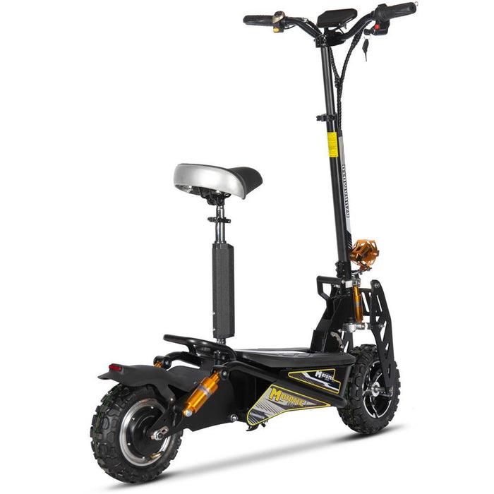 MotoTec -  Ares 48v 1600w Electric Scooter Black