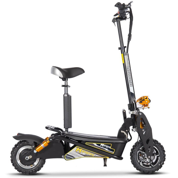 MotoTec -  Ares 48v 1600w Electric Scooter Black