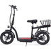 MotoTec - Cruiser 48v 350w Lithium Electric Scooter Black