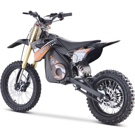 MotoTec 48v Pro Electric Dirt Bike 1600w Lithium Orange