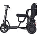 MotoTec - Folding Mobility Electric Trike 48v 700w Dual Motor Lithium Black