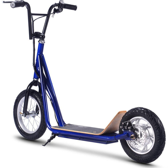 MotoTec - Groove 36v 350w Big Wheel Lithium Electric Scooter Blue