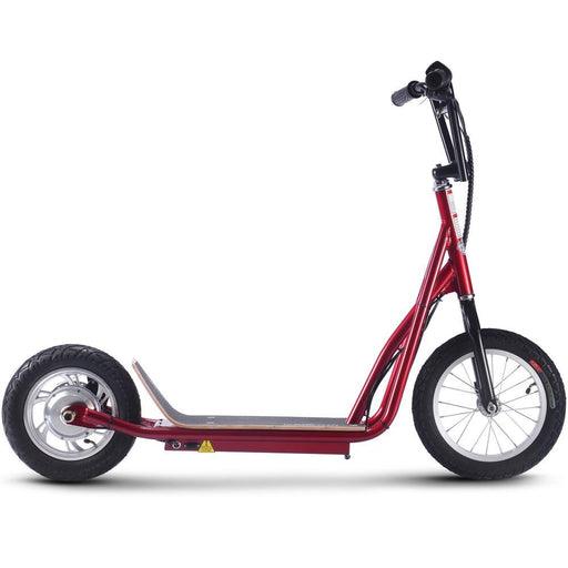 MotoTec - Groove 36v 350w Big Wheel Lithium Electric Scooter Red