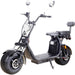 MotoTec - Knockout 60v 2000w Lithium Electric Scooter Black