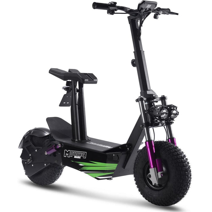 MotoTec - Mars 48v 2500w Electric Scooter Black