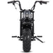 MotoTec 48v 1000w Electric Powered Mini Bike Black