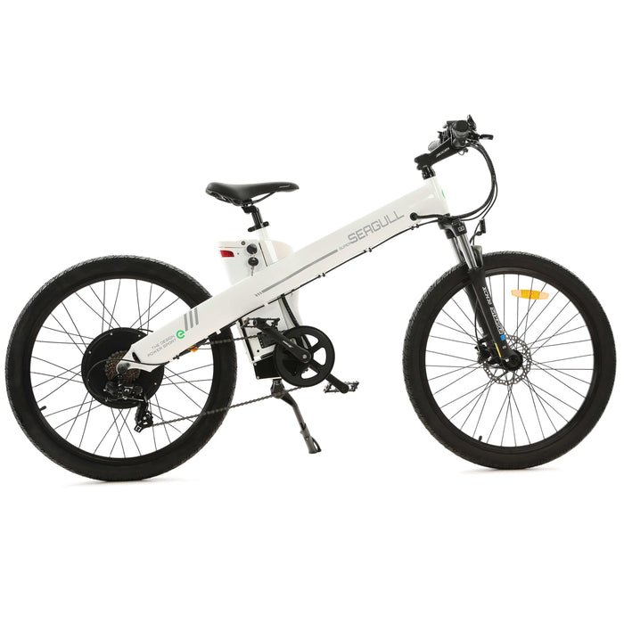 Ecotric Seagull Electric Mountain Bicycle - White